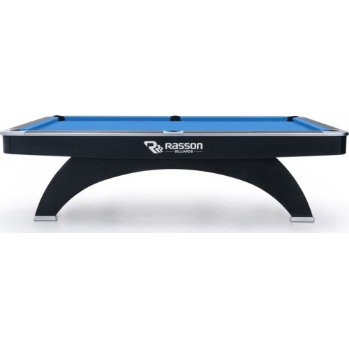 Stół bilardowy, Pool, Rasson Ox, 9 ft., czarny, rozmiar kieszonkowy MATCHROOM, Simonis 760 żółto-zielony
