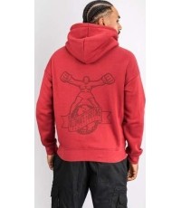 Bluza z kapturem UFC by Venum Ulti-Man - bordowa