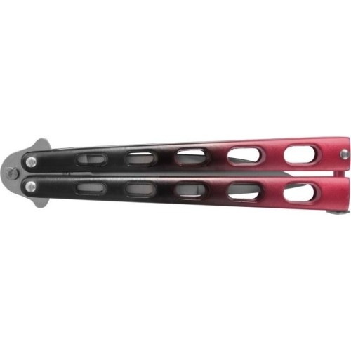 Nóż Joker JKR595 motylek czarno-czerwony