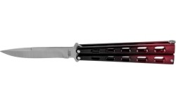 Nóż Joker JKR595 motylek czarno-czerwony