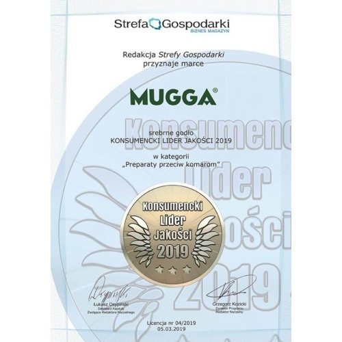 Mleczko repelent Mugga 50% DEET 50 ml