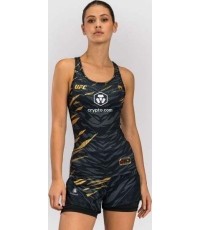 Koszulka UFC Fusion by Venum Authentic Fight Night Women's Fitted Tank With Shelf Bra - Champion