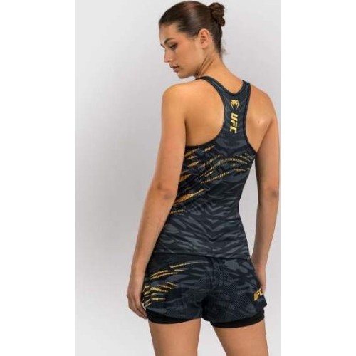 Koszulka UFC Fusion by Venum Authentic Fight Night Women's Fitted Tank With Shelf Bra - Champion