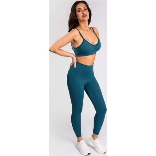 Damski biustonosz sportowy Venum x Demi - Azure Blue