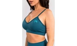 Damski biustonosz sportowy Venum x Demi - Azure Blue