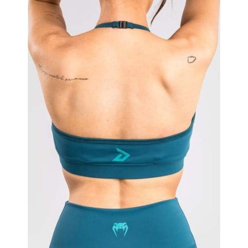 Damski biustonosz sportowy Venum x Demi - Azure Blue