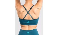 Damski biustonosz sportowy Venum x Demi - Azure Blue
