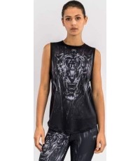 Tank Top damski Venum Tiger - czarny/srebrny