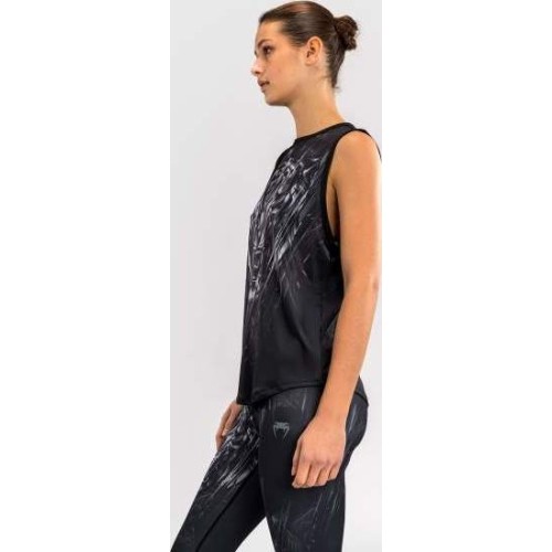 Tank Top damski Venum Tiger - czarny/srebrny