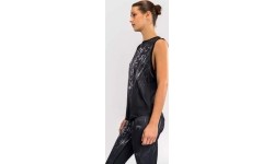 Tank Top damski Venum Tiger - czarny/srebrny