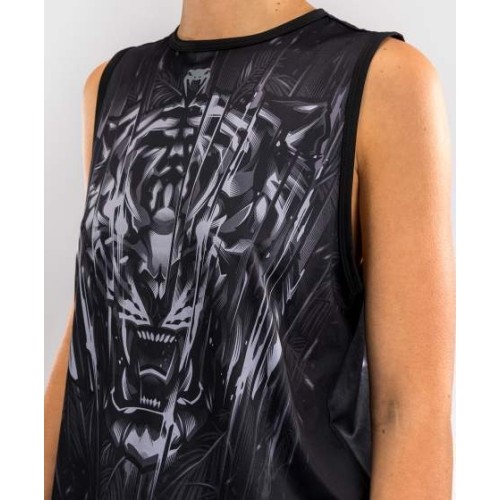 Tank Top damski Venum Tiger - czarny/srebrny