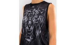 Tank Top damski Venum Tiger - czarny/srebrny