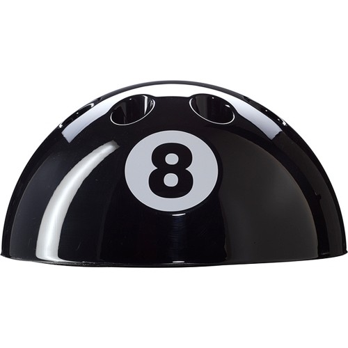 Stojak na 9 kijów bilardowych Buffalo 8-Ball, czarny