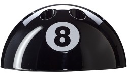 Stojak na 9 kijów bilardowych Buffalo 8-Ball, czarny