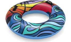 Nadmuchiwana rurka do pływania Bestway Coastal Castaway - Blue