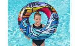 Nadmuchiwana rurka do pływania Bestway Coastal Castaway - Green