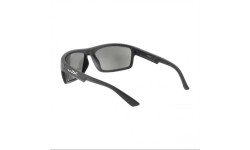 Szare okulary Wiley X Peak ACPEA06 w czarnej oprawce.