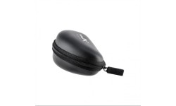 Szare okulary Wiley X Peak ACPEA06 w czarnej oprawce.