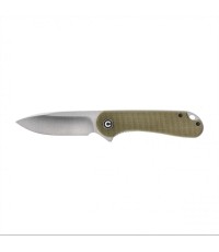 Nóż składany Civivi Elementum C907S, oliwkowa micarta