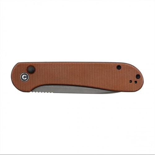 Nóż składany Civivi Elementum C2103D brązowa micarta