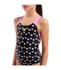 G Multiple Dot Swim Pro Back L Multi Black-Orchid 10-11 - 590