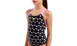 G Multiple Dot Swim Pro Back L Multi Black-Orchid 10-11 - 590