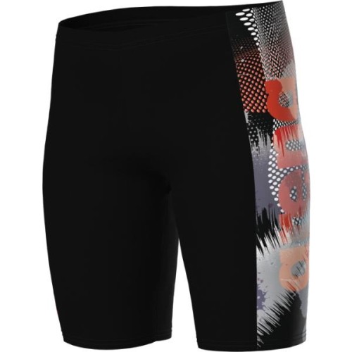 B Light Tricks Swim Jammer Black-Multi 10-11 - 550