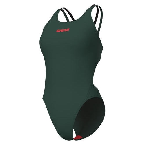 Strój kąpielowy W Tech Multi Solid, ciemny szałwiowy-czarny, 34 - 980