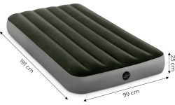 Pompowany materac turystyczny jednoospobowy Intex 64107
