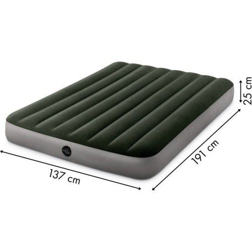 Dmuchany materac turystyczny dwuosobowy Intex 64108