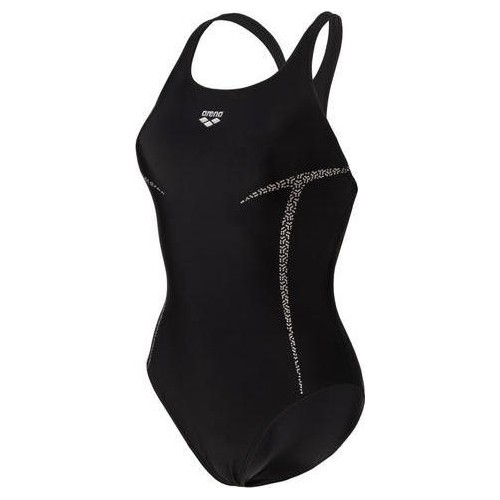 W Pro_File Swim Pro Back Graphic Black-Silver 36 - 500