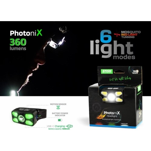 Latarka czołowa ZFISH Photonix