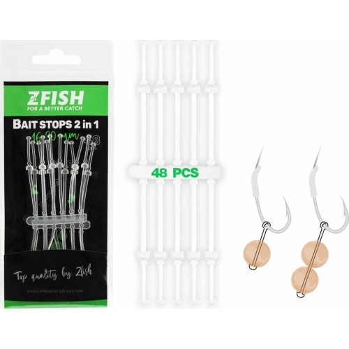 ZFISH Silicone Boilie Stops 16-30mm