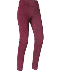 Damskie legginsy motocyklowe Oxford Super 2.0 Bordeaux