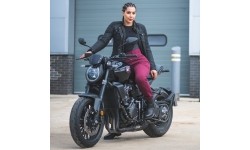 Damskie legginsy motocyklowe Oxford Super 2.0 Bordeaux