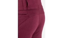 Damskie legginsy motocyklowe Oxford Super 2.0 Bordeaux