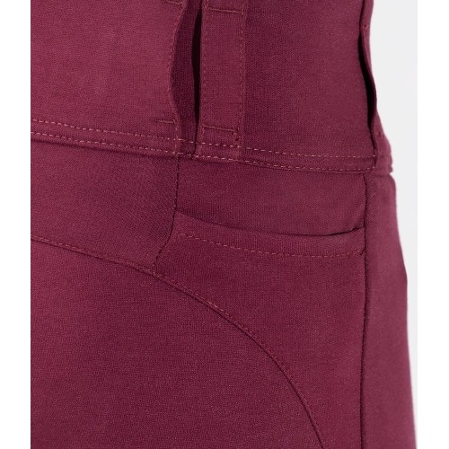 Damskie legginsy motocyklowe Oxford Super 2.0 Bordeaux