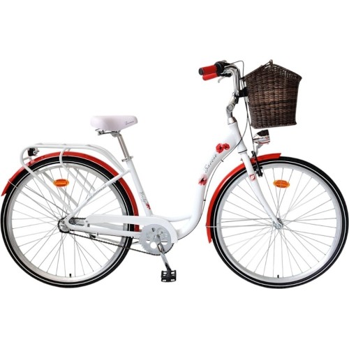 Rower miejski Saveno Bridget 28" - 2025 - Biały