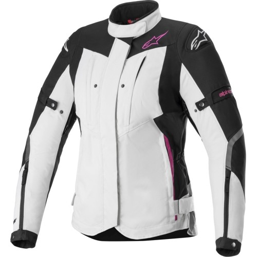 Damska kurtka motocyklowa Alpinestars Stella RX-5 Drystar szary/czarny/różowy - Grey/Black/Pink