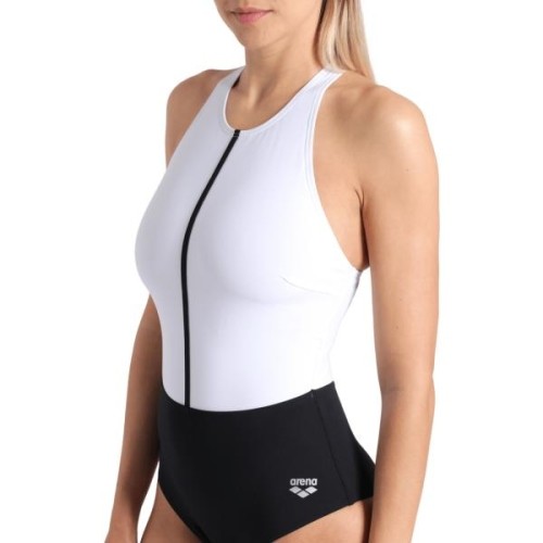 W Silvia Cross Back Black-White-Black 38 - 515