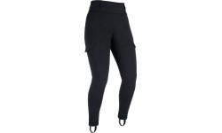 Damskie legginsy motocyklowe Oxford Super Cargo Black