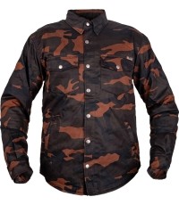 Koszulka motocyklowa BOS Lumberjack - Dark Camo