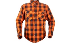 Koszulka motocyklowa BOS Lumberjack - Impact Red