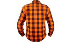 Koszulka motocyklowa BOS Lumberjack - Impact Red