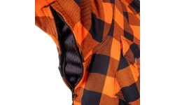 Koszulka motocyklowa BOS Lumberjack - Impact Red