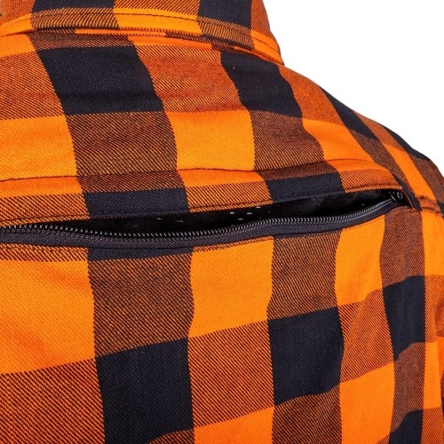 Koszulka motocyklowa BOS Lumberjack - Impact Red