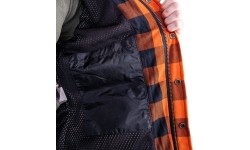 Koszulka motocyklowa BOS Lumberjack - Impact Red