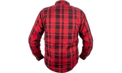Koszulka motocyklowa BOS Lumberjack - Impact Red