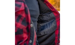 Koszulka motocyklowa BOS Lumberjack - Impact Red