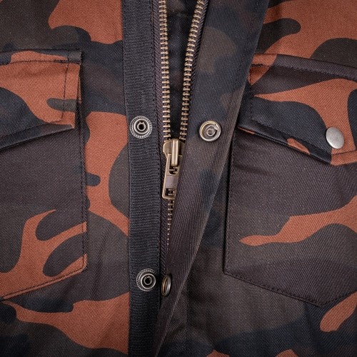 Koszulka motocyklowa BOS Lumberjack - Impact Red